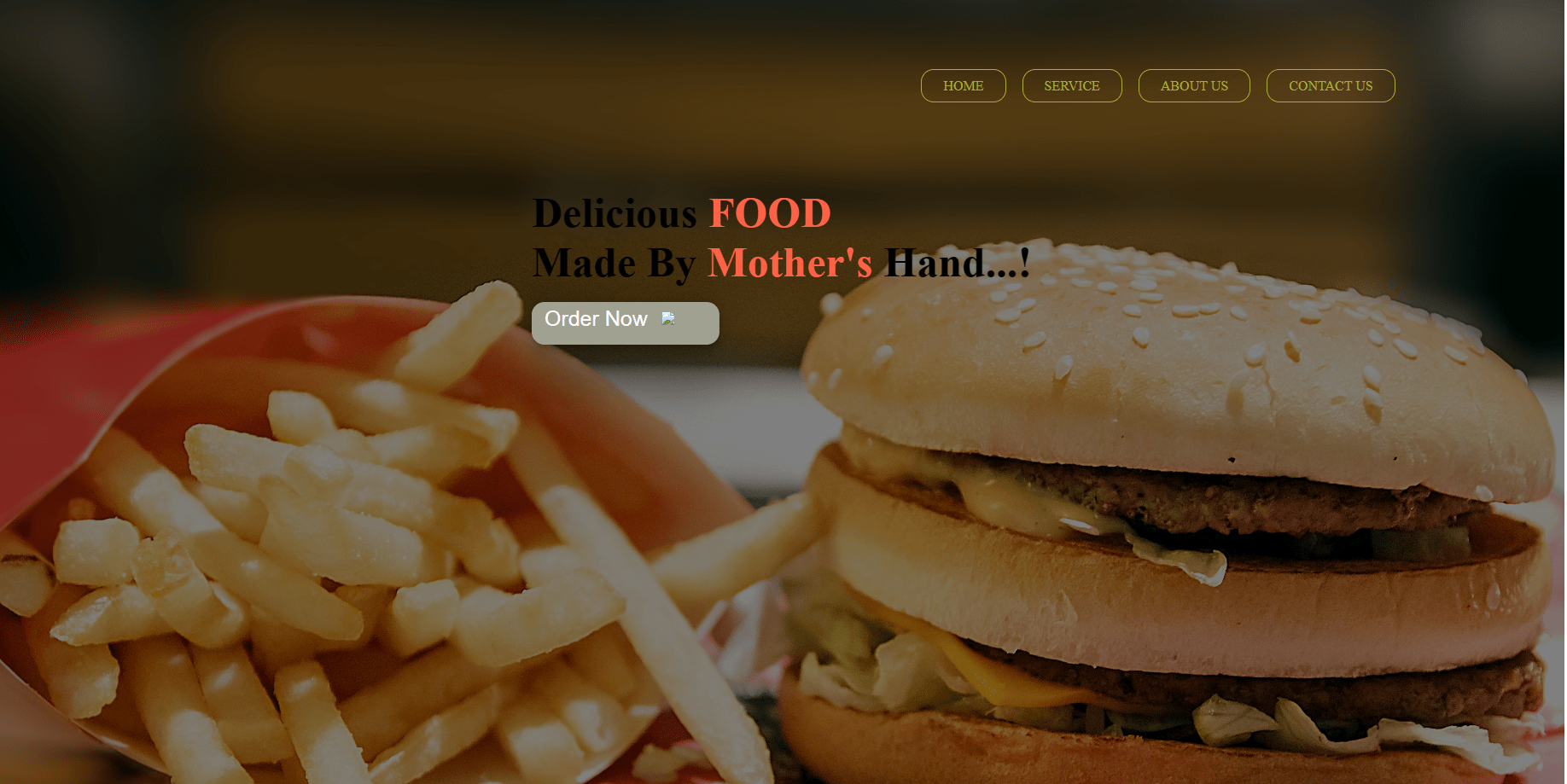 Food Delivery Website Design Template logocreativearts