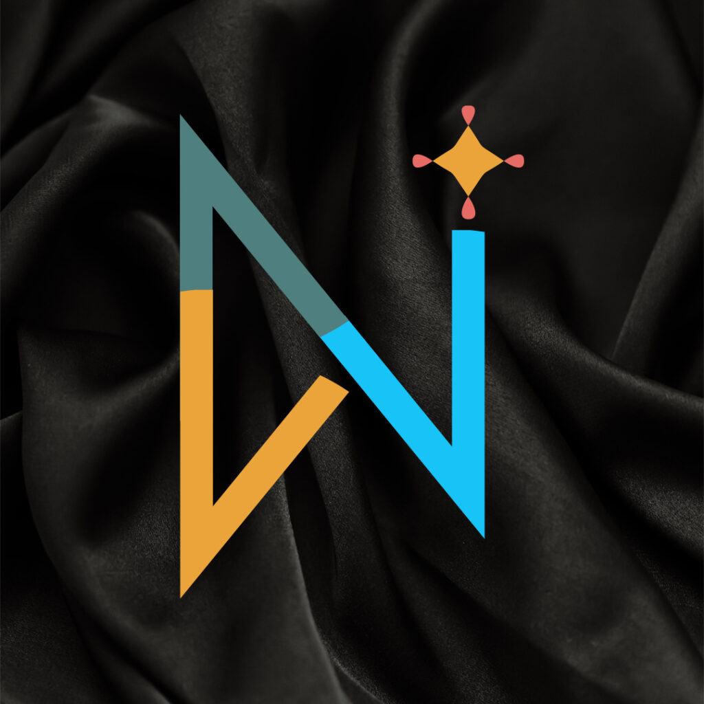 Logo of the clothing company 'n', featuring a modern design with a stylized letter 'n' in bold typography.